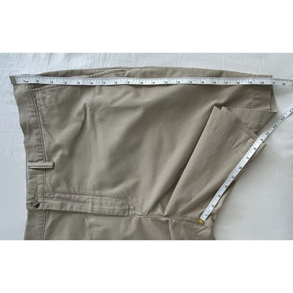 NWT Polo Ralph Lauren Stretch Classic Fit Chino Shorts Tan / Beige Size 42